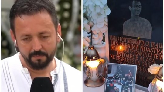 Lumânări în loc de ouă roșii. Familia lui Sebi Olariu, tânărul ucis într-un accident de Vlad Pascu, a petrecut Paște în cimitir