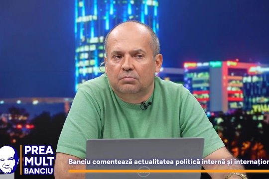 VIDEO | Prea Mult Banciu, 25 aprilie. Radu Banciu vine cu cele mai noi subiecte din politica internă și internațională