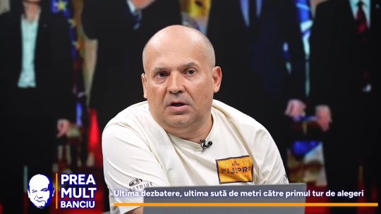 Radu Banciu critică absența lui George Simion de la dezbaterile prezidențiale: ''Nu pune preț pe cetățeni''