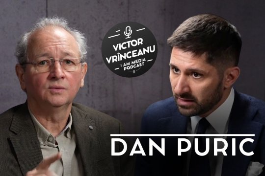 Podcast I AM MEDIA, ediția a 17-a | Episodul cu Dan Puric, disponibil ACUM pe Youtube iAMnews.ro!