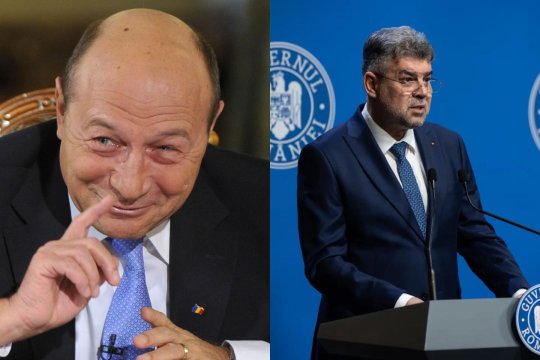 Traian Băsescu și Marcel Ciolacu, schimb dur de replici. ”Tu nu mai ești bun nici să le arăți oamenilor cum se prepară whisky-ul cu gheață”