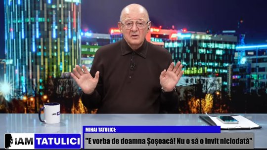 VIDEO | iAM Tatulici, 9 aprilie. Jurnalistul îl are invitat pe analistul politic Cristian Pîrvulescu