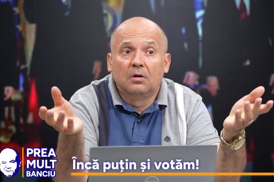 Critică tăioasă în prag de alegeri. Banciu desființează scena politică românească. Nici candidații, nici votanții nu scapă