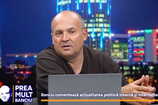 VIDEO | Prea Mult Banciu pe iAMnews, 12 mai. Radu Banciu revine după weekend cu ultimele comentarii legate de situația politică din România
