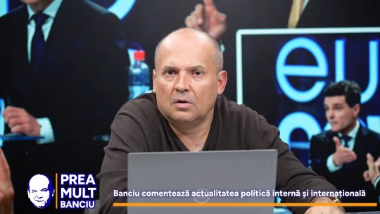 Prea Mult Banciu live pe iAMnews.ro, 13 mai, de la 20:00. George Simion și Nicușor Dan, puși sub lupa lui Radu Banciu