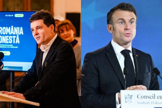 Nicușor Dan a discutat cu Emmanuel Macron în contextul alegerilor prezidențiale din România
