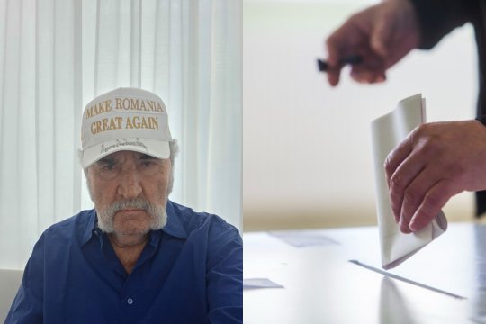 Apariția uluitoare a lui Ion Țiriac la vot. Fostul mare tenismen s-a prezentat la secția de votare cu un cadou primit de la Donald Trump