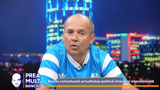 VIDEO | Prea Mult Banciu, pe iAMnews.ro, 21 mai. Radu Banciu se pregătește să comenteze ultimele evenimente politice din România