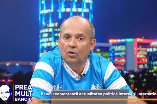 VIDEO | Prea Mult Banciu, pe iAMnews.ro, 21 mai. Radu Banciu se pregătește să comenteze ultimele evenimente politice din România