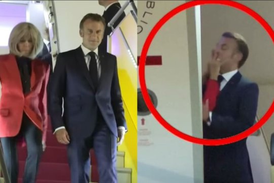 Emmanuel Macron a reacționat vehement, după un gest extrem făcut de soția sa: ''Toată lumea ar trebui să se calmeze!''