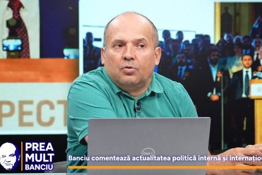 VIDEO | Prea Mult Banciu pe iAMnews.ro, 27 mai. Radu Banciu va analiza evenimentele de pe scena politică românească