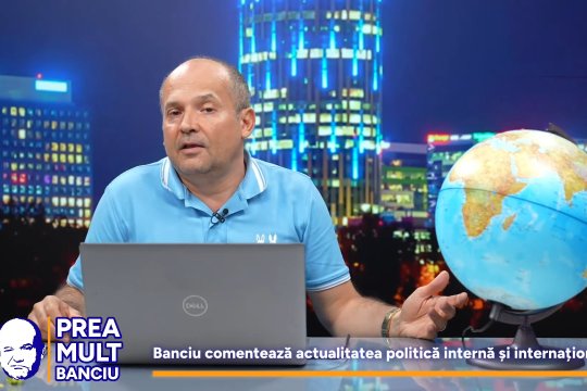 VIDEO | Prea Mult Banciu live pe iAMnews.ro, 5 mai. Radu Banciu comentează rezultatele turului 1 al alegerilor prezidențiale