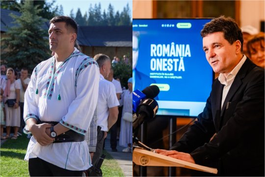George Simion l-a provocat la o dezbatere pe Nicușor Dan: ”Sperăm ca diseară să avem o dezbatere serioasă, pe toate posturile de televiziune”