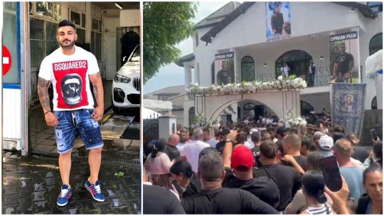 Înmormântarea lui Ciprian Pian a paralizat Capitala. Zeci de clanuri interlope și sute de agenți au fost mobilizați