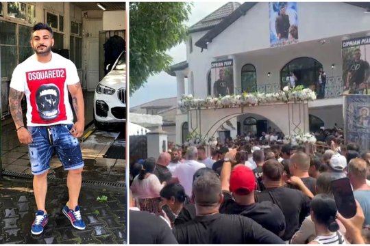 Înmormântarea lui Ciprian Pian a paralizat Capitala. Zeci de clanuri interlope și sute de agenți au fost mobilizați