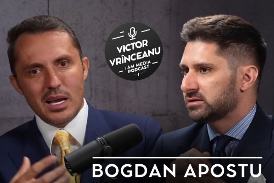 Podcast I AM MEDIA, ediția a 27-a | Bogdan Apostu este invitatul din această săptămână al lui Victor Vrînceanu