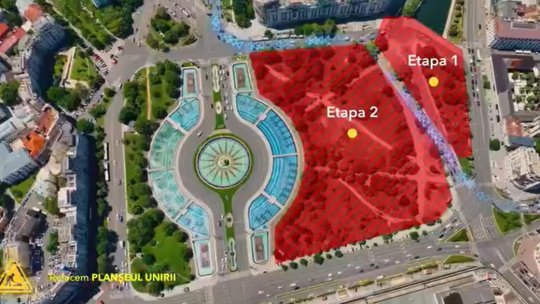 Consolidarea Planșeului Unirii impune restricții majore de trafic. Ce trebuie să știe șoferii