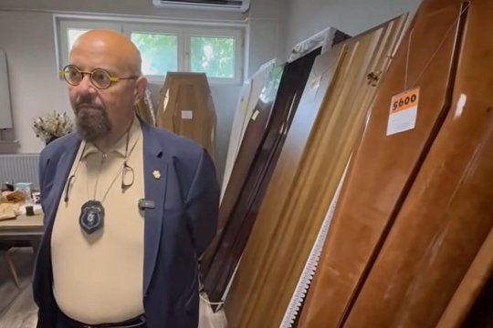 ANPC a început controalele și la firmele de pompe funebre. Piedone: ”Pachetele cu mâncare nu se pun lângă mort”