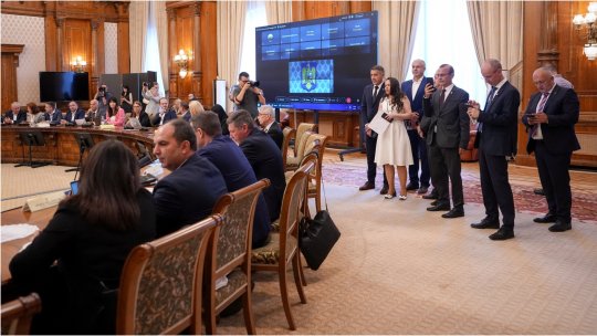 AUR face scandal la audierile miniștrilor din Guvernul Bolojan. Parlamentarii au părăsit sala în semn de protest