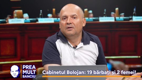 Radu Banciu desființează cabinetul lui Ilie Bolojan. Îl numește pe Cătălin Predoiu ''de nesuportat'' și vorbește despre un ''guvern cataclismic''