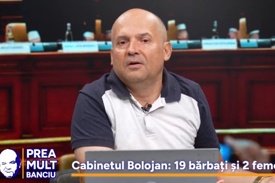 Radu Banciu desființează cabinetul lui Ilie Bolojan. Îl numește pe Cătălin Predoiu ''de nesuportat'' și vorbește despre un ''guvern cataclismic''