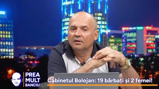 Prea Mult Banciu live pe iAMnews.ro, 24 iunie, de la 20:00. Radu Banciu analizează prima zi a noului Guvern al României