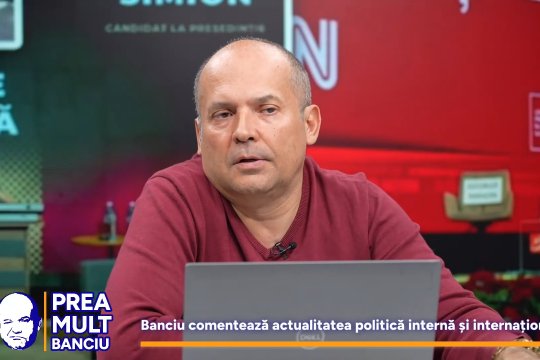 VIDEO | Prea Mult Banciu pe iAMnews.ro, 9 iunie. Radu Banciu revine după weekend cu noi declarații despre scena politică românească