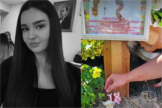 Imagini sfâșietoare cu Igor Cuciuc în ziua în care fiica lui ar fi împlinit 18 ani. Artistul de muzică populară, înghenuncheat la mormântul Andreei