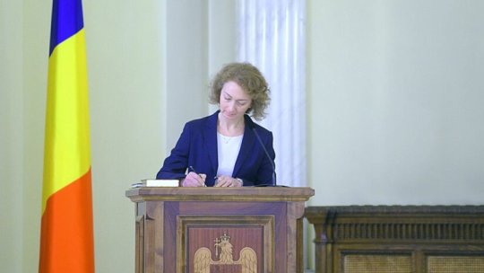 CCR are un nou președinte. Simina Tănăsescu, fosta consilieră a lui Klaus Iohannis, a fost aleasă în funcție