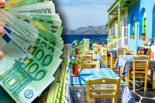 Câți euro a plătit o familie pentru un prânz de 3 persoane în Grecia. Când a venit nota de plată, au rămas șocați