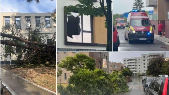 Furtuna din capitală a făcut o victimă. O femeie de 49 de ani și-a pierdut viața după ce acoperișul unei clădiri din Otopeni s-a desprins