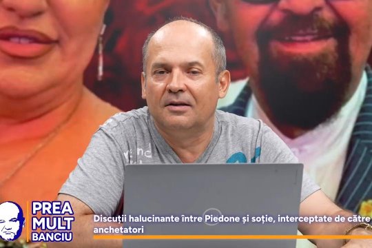 Radu Banciu a comentat stenogramele dintre Cristian Popescu Piedone și soția sa: ”Deci el asta auzea după ce călca gândacii prin magazine”