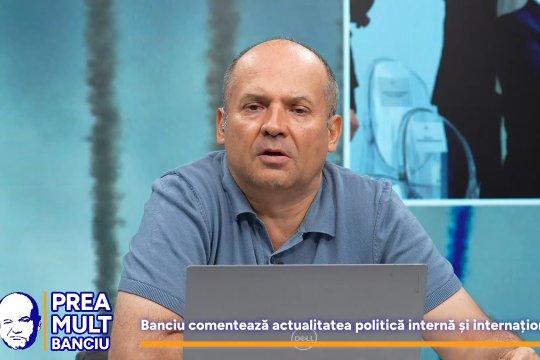 VIDEO | Prea Mult Banciu pe iAMnews.ro, 24 iulie. Radu Banciu comentează primele declarații făcute de Cristian Popescu Piedone, după apariția stenogramelor cu soția sa