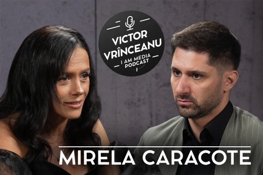 Podcast I AM MEDIA, ediția a 31-a | Episodul cu Mirela Caracote, de la 19:00, pe Youtube iAMnews.ro