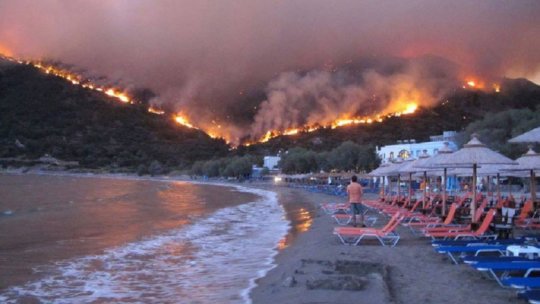 MAE vine cu o atenționare de călătorie pentru Grecia. Riscul de incendii de vegetație este crescut
