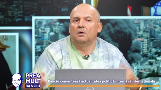 Prea Mult Banciu live pe iAMnews.ro, 3 iulie, de la 20:00. Radu Banciu dezbate ultimele evenimente politice