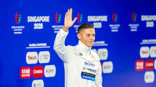 ''Rechinul'' s-a retras! David Popovici a făcut anunțul după ce s-a calificat în finala probei de 100 de metri liber la CM