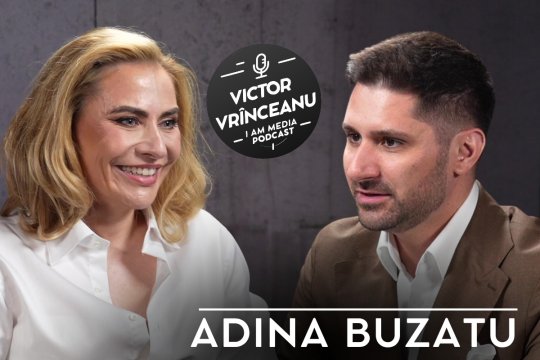 Podcast I AM MEDIA, ediția a 29-a | Episodul cu Adina Buzatu, de la 19:00, pe Youtube iAMnews.ro