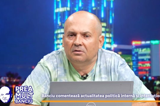 VIDEO | Prea Mult Banciu pe iAMnews.ro, 7 iulie. Radu Banciu revine după weekend cu noi subiecte de pe scena politică românească