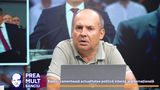Prea Mult Banciu live pe iAMnews.ro, 1 august, de la 20:00. Ce are de spus Radu Banciu despre prezența lui George Simion la Broșteni, unde inundațiile au făcut ravagii