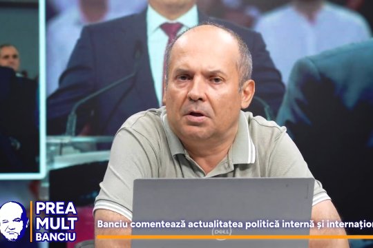 VIDEO | Prea Mult Banciu pe iAMnews.ro, 1 august. Ce are de spus Radu Banciu despre prezența lui George Simion la Broșteni, unde inundațiile au făcut ravagii