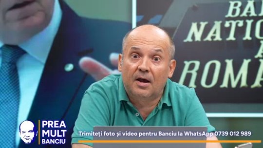 Masurile de austeritate par să nu fi ajuns la BNR. Radu Banciu comentează cheltuielile colosale ale instituției pentru mâncarea de la restaurante