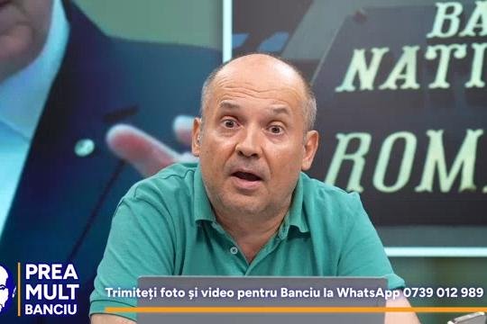 Masurile de austeritate par să nu fi ajuns la BNR. Radu Banciu comentează cheltuielile colosale ale instituției pentru mâncarea de la restaurante