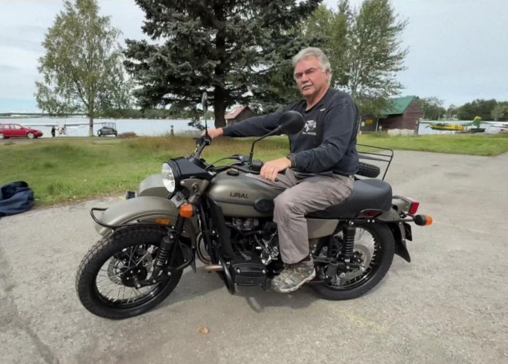 Motocicleta primită cadou de la Vladimir Putin