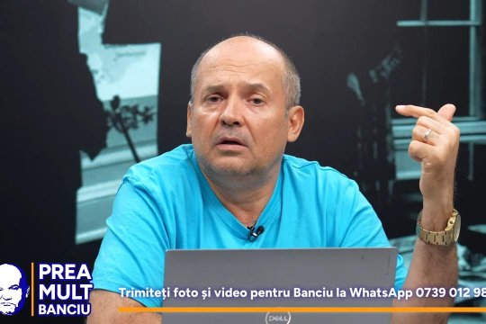 VIDEO | Prea Mult Banciu, 20 august. Jurnalistul comentează cele mai noi subiecte de pe scena politică