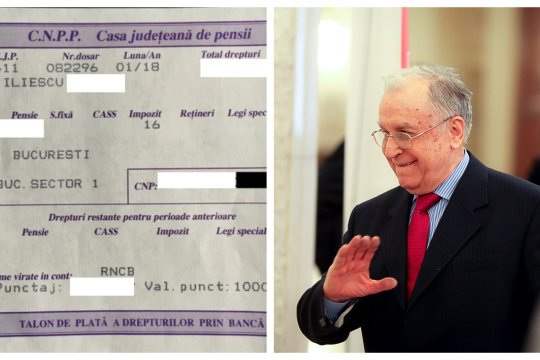 Ce pensie avea Ion Iliescu și ce bani a încasat în ultimul deceniu. Indemnizația de fost președinte ajungea la circa 25.000 de lei