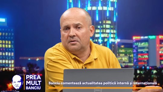 Prea Mult Banciu live pe iAMnews.ro, 5 august, de la 20:00. Radu Banciu dezbate moartea lui Ion Iliescu