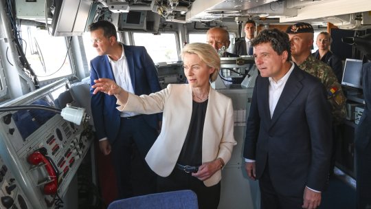 Vizită oficială cu miză strategică la Marea Neagră. Ursula von der Leyen a discutat cu președintele României despre securitatea europeană