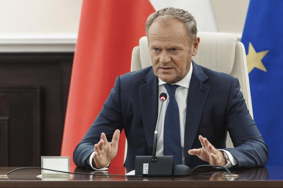 Donald Tusk, în cadrul reuniunii extraordinare ținute astăzi