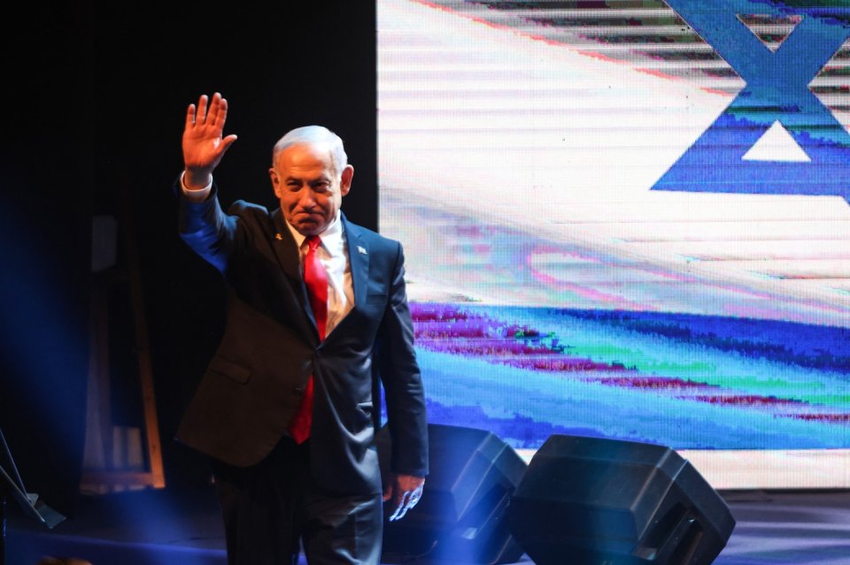Benjamin Netanyahu, la ceremonia de semnare a proiectului de la Ma'ale Adumim